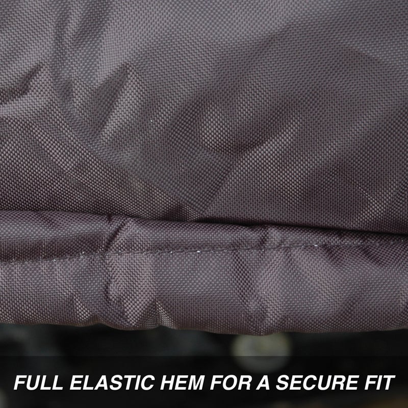 Budge Sportsman Snowmobile Cover, Waterproof & UV-Resistant Heavy-Duty Protection, Fits Snowmobiles up to 130" L x 51" W x 48" H, Black - Image 4